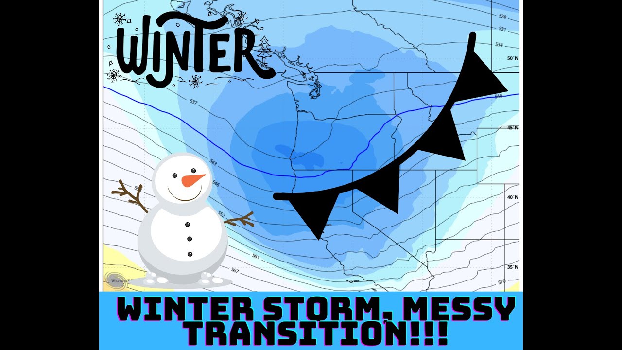 Pacific NW Weather: Winter Weather Update! - YouTube
