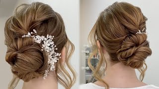 Wedding bun popular hairstyle