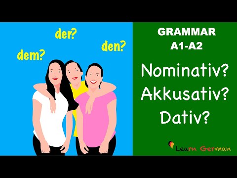 वीडियो: जर्मन में nominative का क्या अर्थ होता है?