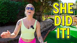 We Can't Believe She Made This Hole in One!