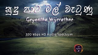 Video thumbnail of "Sudu Pata Mal Wetunu - Gayantha Wijerathne (320kbps) Audio Spectrum By AM Equalizer"