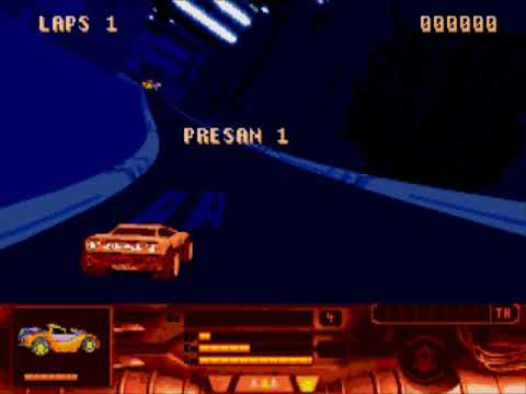 MegaRace SEGA MEGA CD HYPERSPIN NOT MINE VIDEOSUSA - YouTube