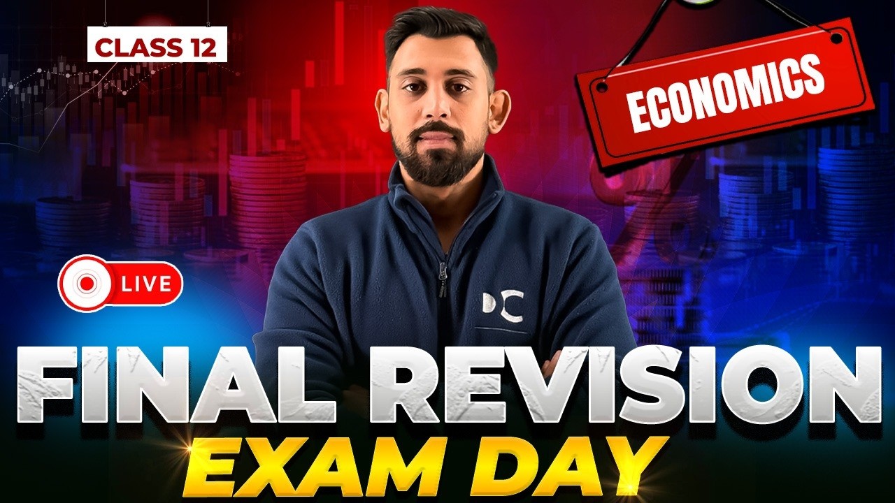 Full Economics Complete Revision | CBSE Class 12th | CBSE Board 2026