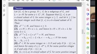 Ayman Badawi :  October 8, 2021,  A characterization of normal subgroups via closed subsets