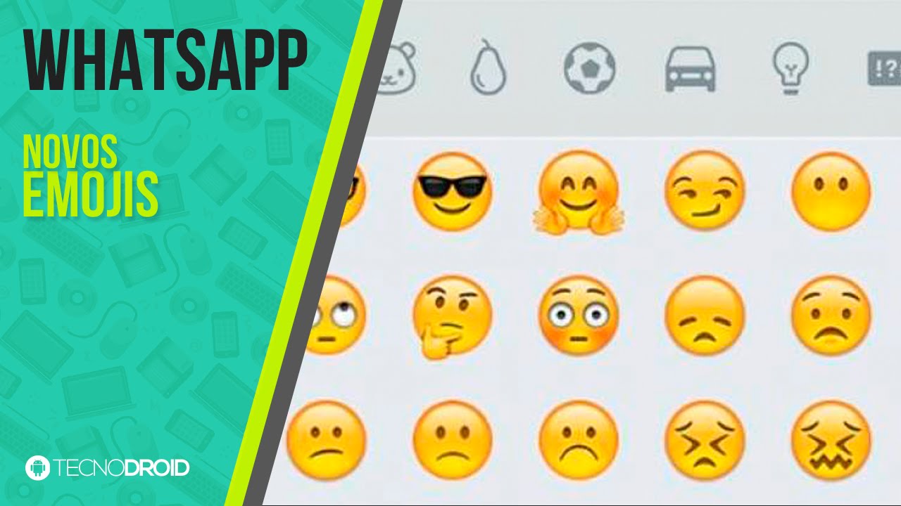 Resultado de imagem para WhatsApp comeÃ§a adicionar novos emojis no Android; confira