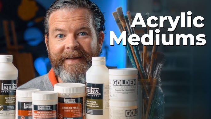 Liquitex Acrylic Mediums - Rex Art Supplies