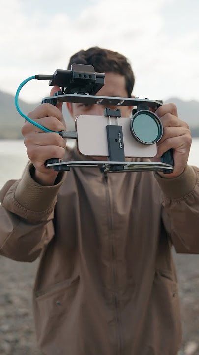 The SANDMARC Film Rig allows you to customize your iPhone video setup 🎥 #filmmaking