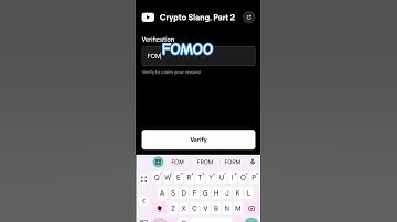 Today Blum New video Task || Crypto Slang part 2 #keywords #verification
