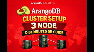 ArangoDB Cluster Setup 3 Node Step-by-Step Ubuntu 24.04 | Distributed DB Guide 🚀 #arangodb #cluster