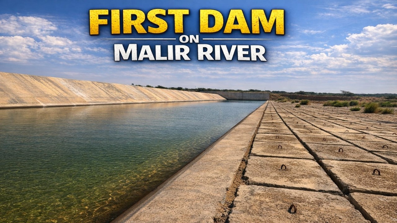 Where Malir River Meets the Fields | Hidden Dam Near Eastern Bypass