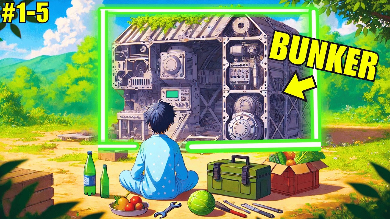 Il est de retour dans le PASSÉ et a CONSTRUIT SON BUNKER AVANT le DÉBUT de l'APOCALYPSE! | Manhwa