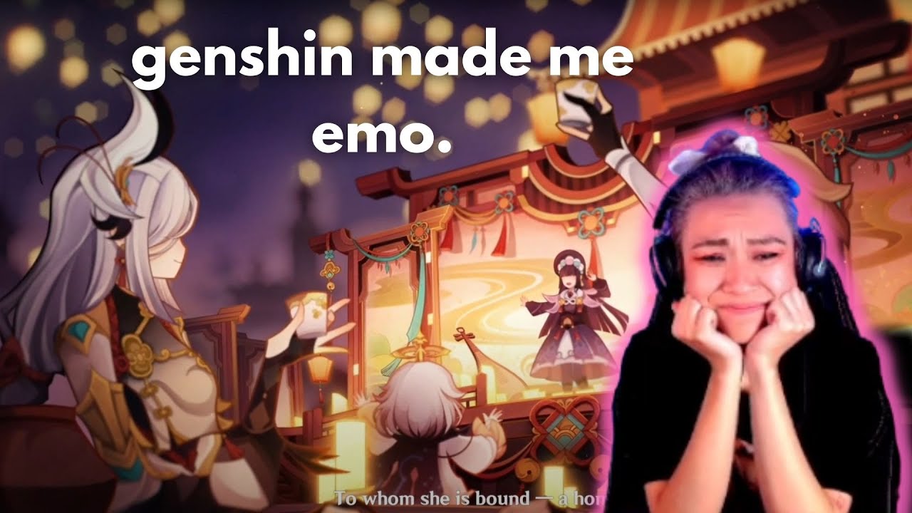 i cried because of her (2.4 archon quest full reaction)