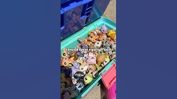 i found lps at a garage sale! #lps #littlestpetshop