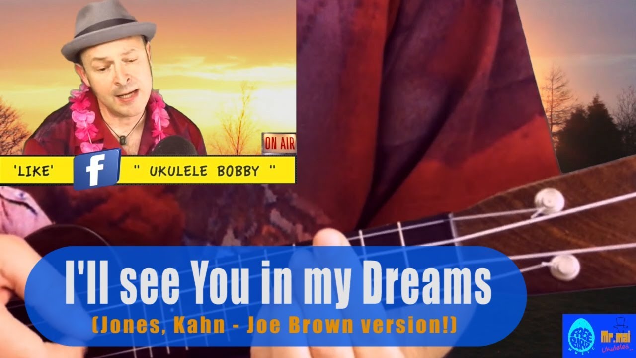 *NEW* I'll See you in my Dreams (cover) Joe Brown Ukulele Version