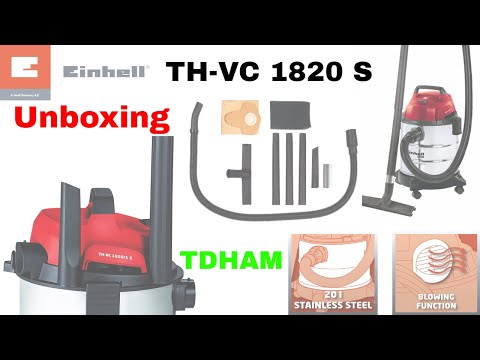 Unboxing aspirator Einhell TH-VC 1820 S