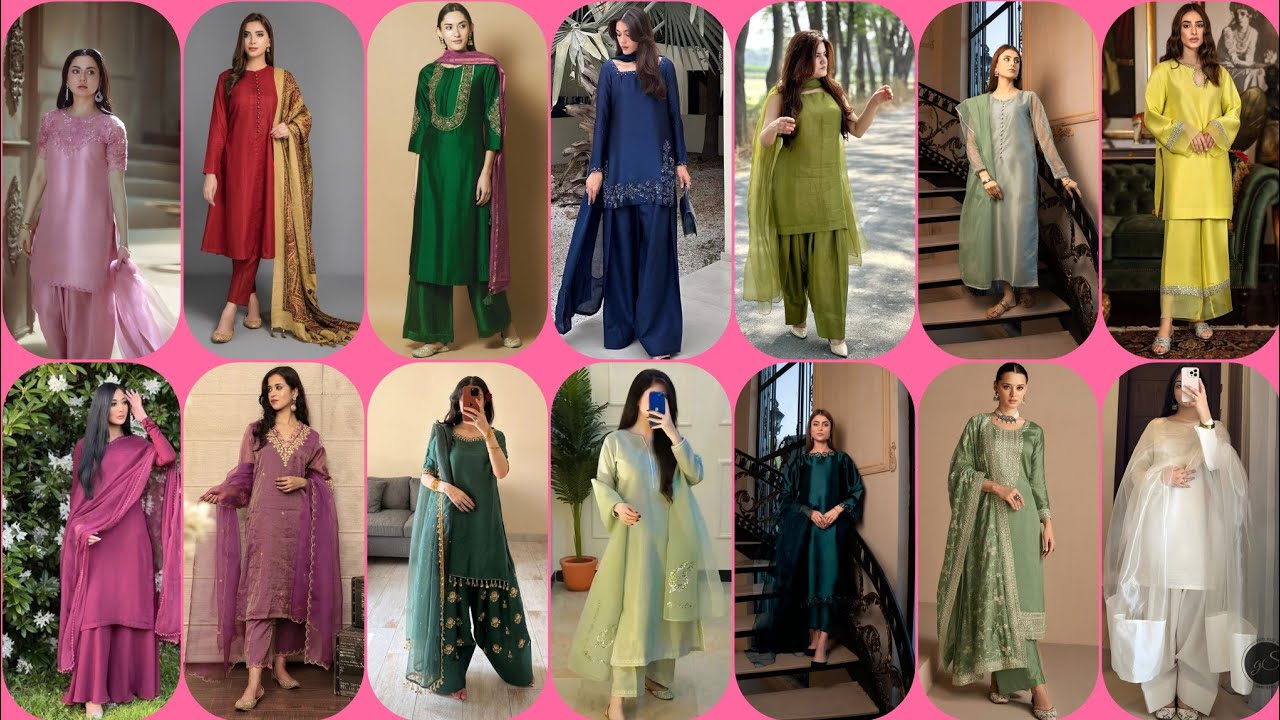 Latest Silk Dress Designs 2026/Party & Casual Wear Collection/Stylish & Classy  Looks/Dress design