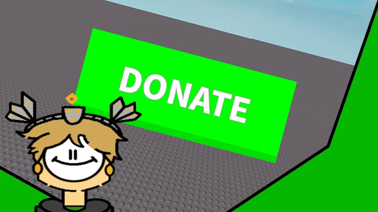 How to make a Robux Donation Button!