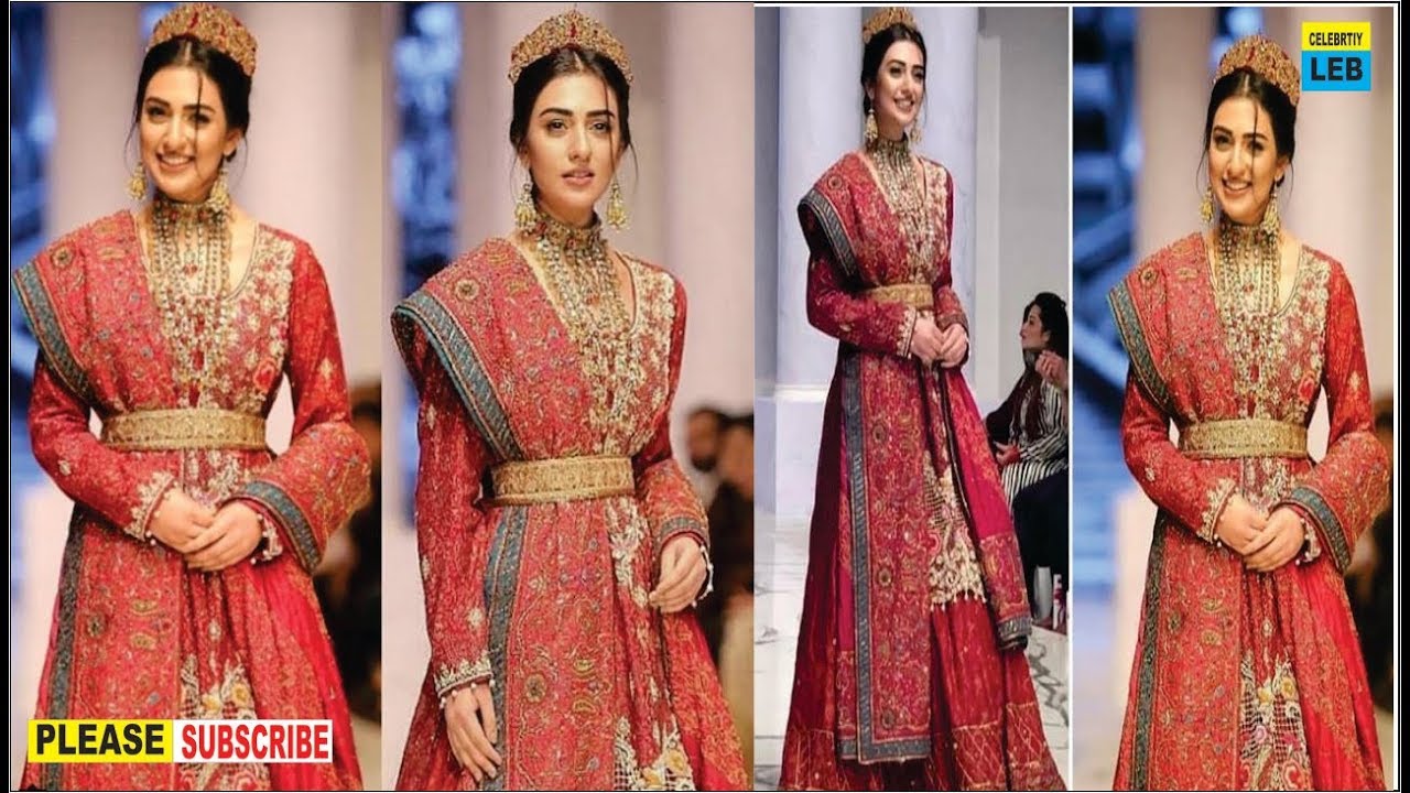 Beautiful Sisters Sarah Khan and Noor Khan Walk on Ramp at FPW18 By Celebrtiy Leb