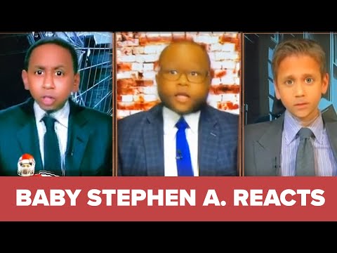 Baby First Take Debates LeBron vs. Patrick Mahomes