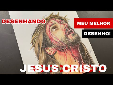 Desenhando JESUS CRISTO! Paixão de Cristo
