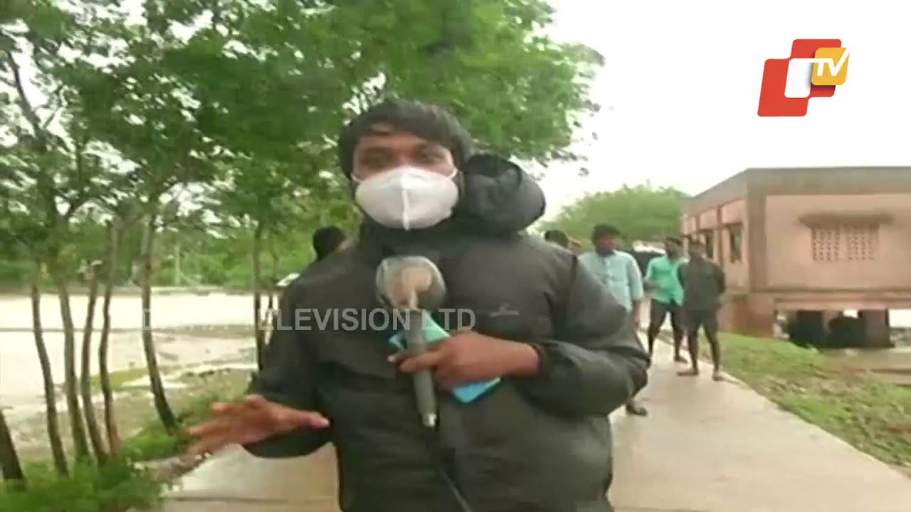 Cyclone Yaas- Live Visuals From Dhamra