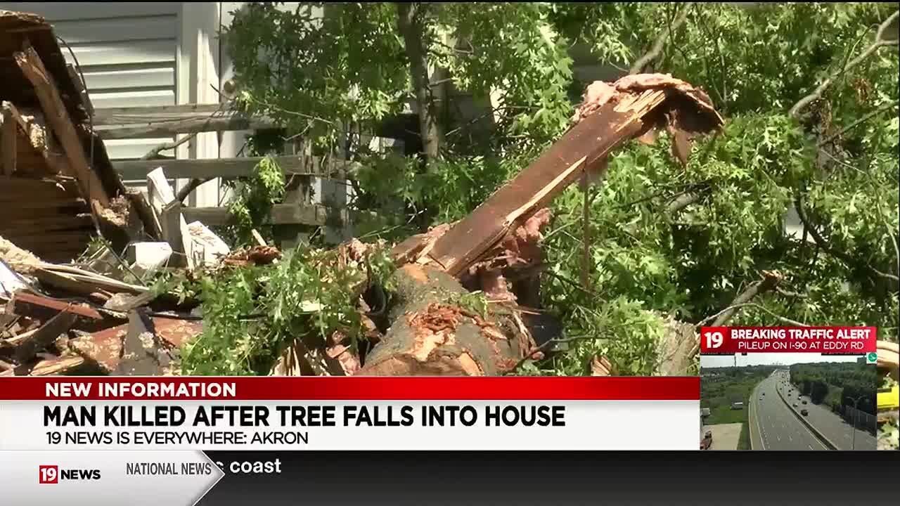 Summit County officials release ID of man killed by fallen tree - YouTube