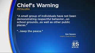 Petaluma Police Chief Issues Stern Warning To Residents screenshot 4