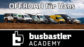 Ohne Allrad in den Matsch || Busbastler Academy - Offroad für Vans || SCHALLDOSE ON TOUR