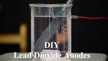Making Lead Dioxide Anodes - Attempt