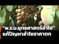 ทวงคืน "พ.ร.บ.ยุทธศาสตร์ลำไย" แก้ทุกข์ชาวสวน | จับตารอบทิศ | 22 พ.ค. 69