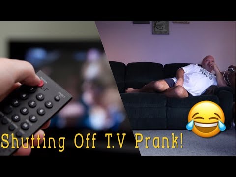 shutting-the-t.v-off-prank-on-dad-*he-was-mad*