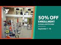 50% Off YMCA Membership Enrollment