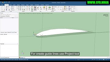 ✅ ANSYS SPACECLAIM - NACA 4412 - Geometry - Part 2A/4