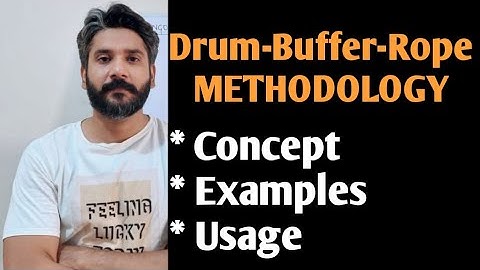 Drum Buffer Rope Methodology | Improvement Technique | DBR