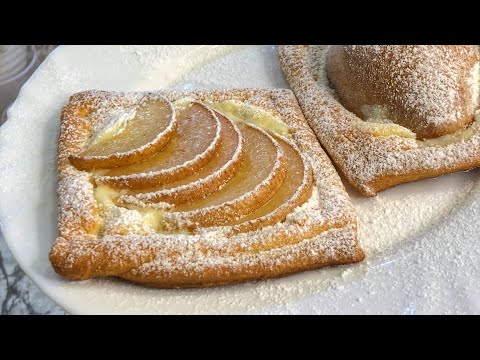 Слойки с грушей 🍐🍐🍐 Pear Puff Pastry