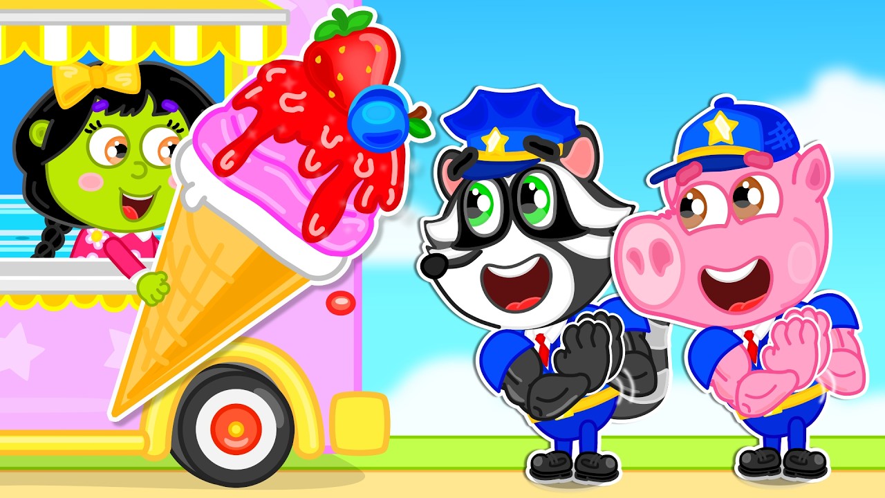 Маша и Леопольд. Большое мороженое - Серии для всей семьи - Lion Family на русском - Мультик