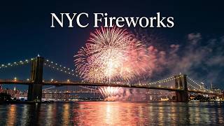 Happy July 4th Brooklyn Bridge Fireworks 🌉🎇✨🇺🇸 #fypage #july4th #nyc