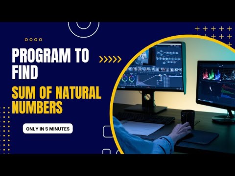 C Program to Find Sum of Natural Numbers