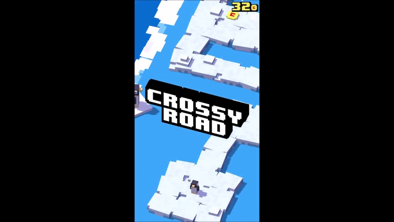 Crossy Road - Slippy Penguin Challenges - 100 Ice Blocks - 22.570 ...