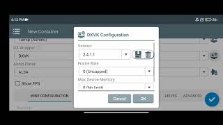 Winlator 10.0 final v3 setup on sd 720g