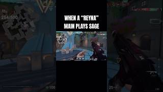 When a “REYNA” main plays SAGE. Livestream clips. #valorant #nepaligamer #valorantclips