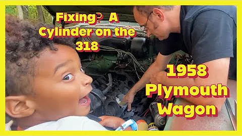 Repair? On A Engine Cylinder. 1958 Plymouth Father and Son Project