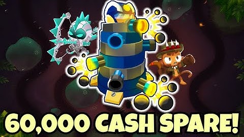 Bloody Puddles CHIMPS with BEZ and 60K SPARE! (ft. QUINCY THE GOAT) l Update 46.3 (Bloons TD6)