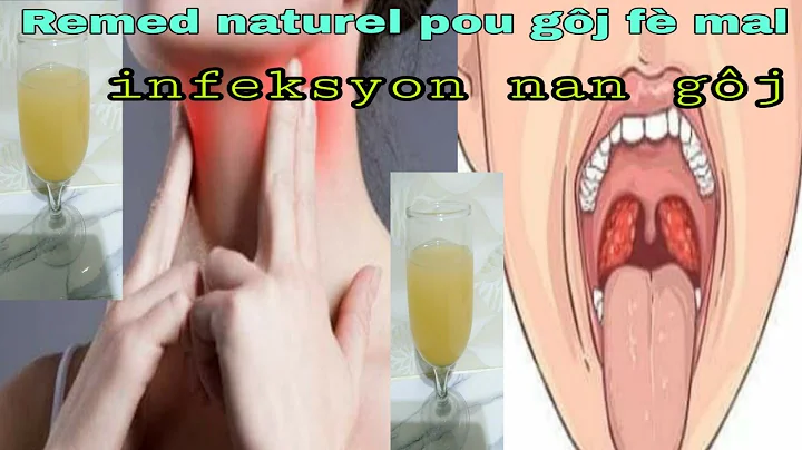 Remed pou moun ki gen gj f mal / enfeksyon nan gj