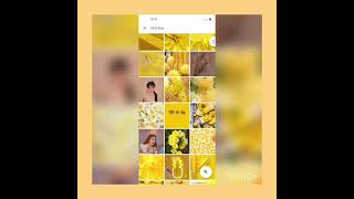 Make your phone screen full of yellow with IU 🌼 (Aesthetic) screenshot 2