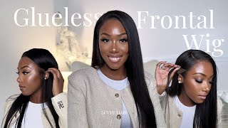 😱 A GAME CHANGER!?! | New Glueless Frontal Wig ft LUVME Hair