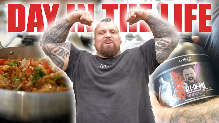 A day of Eating with EDDIE HALL! - (Day in the life)