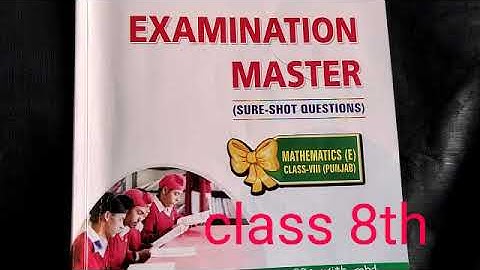 Class 8th M C Q of ch 12 