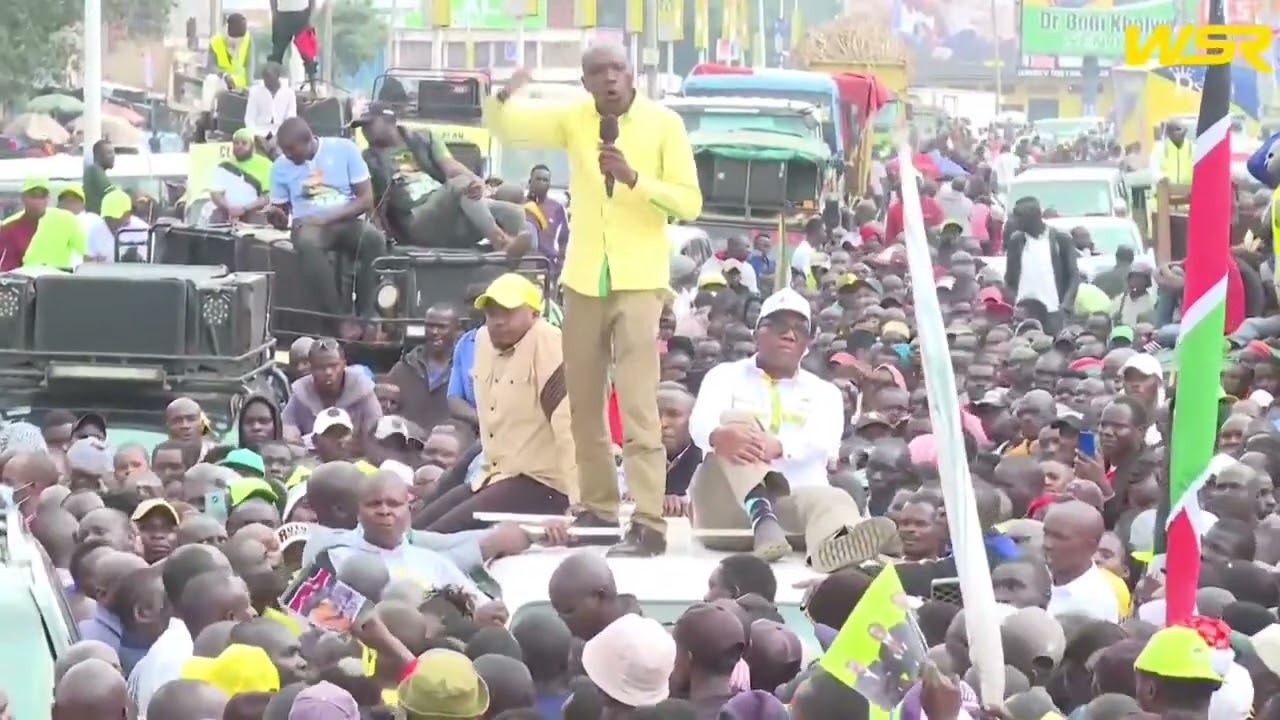 'UHURU OUT, RUTO IN!' LISTEN TO BONI KHALWALE'S SPEECH AT RUTO'S RALLY IN KAKAMEGA!!
