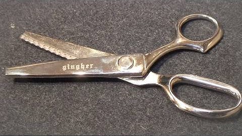 Quickies: Pinking Shears, Cutting Tools 101